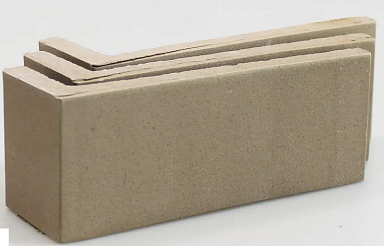 Клинкерная плитка Terramatic Plato Grey угловая AK 8109 (Y) 185x60x71x14