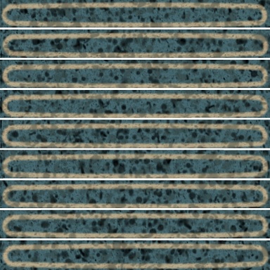 Kerama Marazzi KMD2SOB002BN Декор чипсет Далия бирюзовый тёмный глянцевый 20x20x0,95