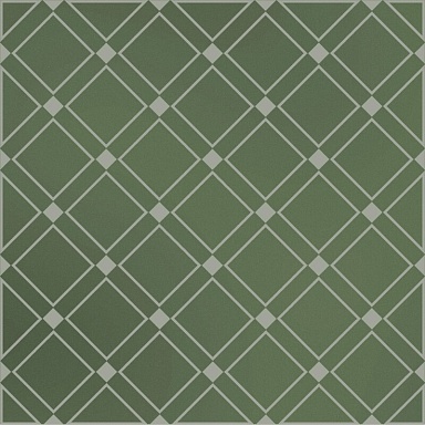 Kerama Marazzi KMD3STA015GN Декор Бахия 1 зелёный глянцевый 9,8x9,8x0,7