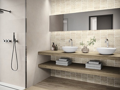 Плитка Ape A044658 Verse Kanik White Rect 40x120