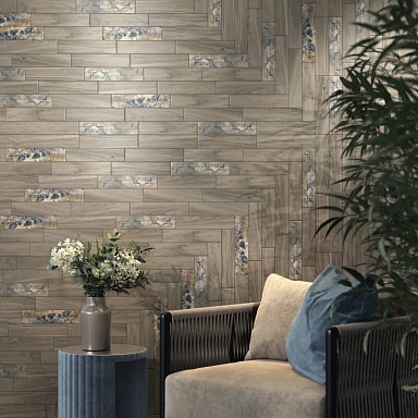 Плитка Kerama Marazzi 26320 Вудсток коричневый матовый 6x28.5