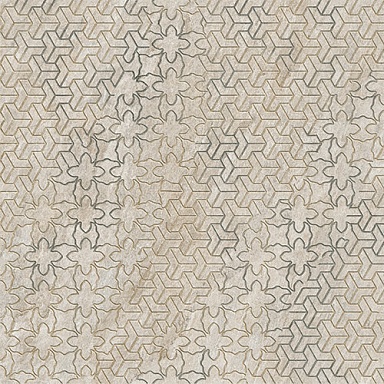 Vitra K951843R0001VTET Quarstone Декор Пэчворк Матовый R10B 7Рек 8мм 60x60