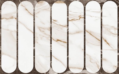 Плитка Gracia Ceramica 010100001556 Капелла белый низ 03 25x40
