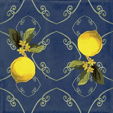 Декор Sant Agostino Giardino Blu Mix Luc 20x20