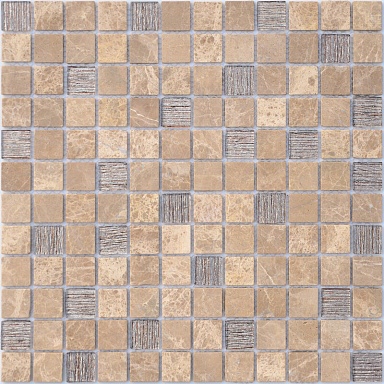 Мозаика Caramelle Mosaic Bronze Velour 23x23x4 298x298