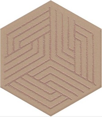 Kerama Marazzi OS/C241/63012 Декор Агуста оранжевый 6х5,2
