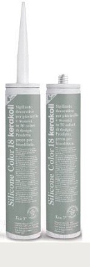 Смеси и затирки Kerakoll Silicone Color Fugabella Color герметик 03 310мл