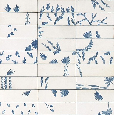Декор Marazzi Italy M96T Rice Bianco dec Leaf Lux 5x15