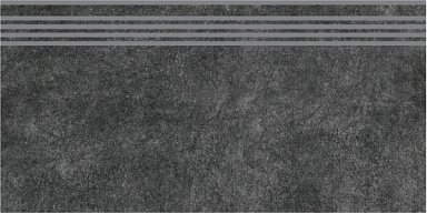 Kerama Marazzi SG615000R/GR Ступень Королевская дорога черный обрезной 30x60
