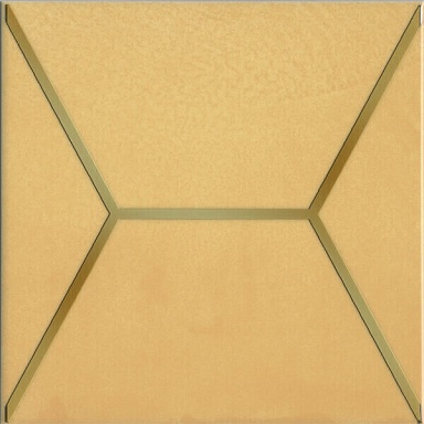Kerama Marazzi OP/B181/17064 Декор Витраж желтый 15*15