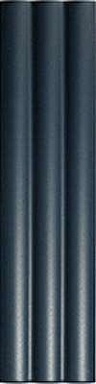 Плитка DNA Tiles 130860 Match Curved Midnight Blue Matt 6.25x25