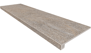 Ступень Estima TN03 Multicolor Неполированная без насечек 33x120 + Подступенок (14,5x120))