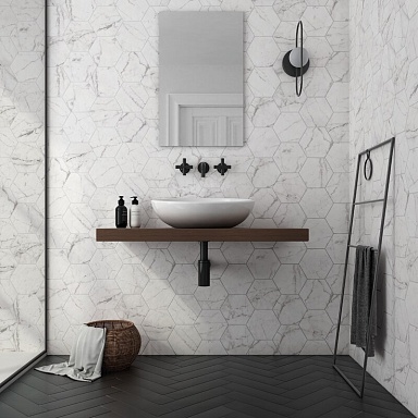 Плитка Equipe 23085 Carrara Metro 7.5x30