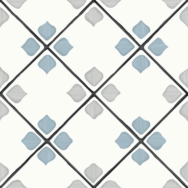 Керамогранит Harmony 31083 Tanger Silver Rhomb 12.3x12.3