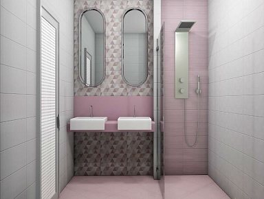 Плитка BELLEZA 00-00-5-08-01-61-2340 Блум голубой 20x40