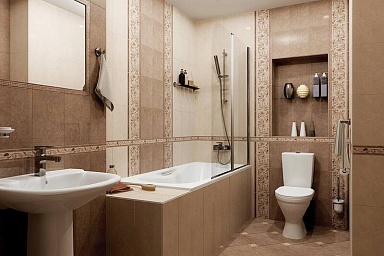 Бордюр Kerama Marazzi 136 Бежевый карандаш 20*1.5