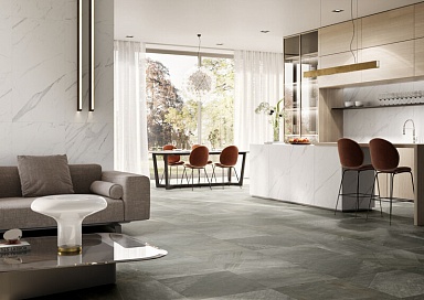 Керамогранит Pieza Ceramica ST016012N Statuario White 60х120