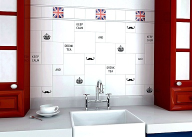 Бордюр Kerama Marazzi 130 Белый карандаш 20*1.5