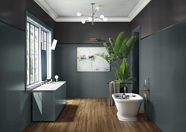 Плитка Marazzi Italy M19Q Eclettica Anthracite Rett 40x120