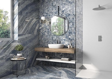 Керамогранит Pamesa Cr. Lux Ossola Blue Leviglass 60x120