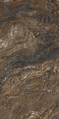 Керамогранит Estima BR04 Bernini Dark Brown Неполированный Рект. 80х160х10