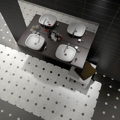 Керамогранит Equipe 21010 Octagon Marmol Blanco 20х20