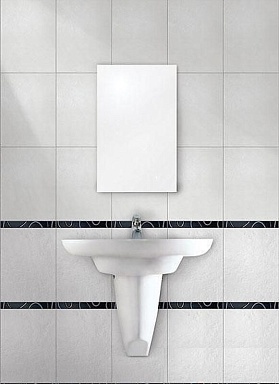 Плитка Kerama Marazzi 6600 Белая блестящая 25х40