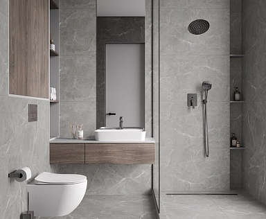 Керамогранит Ceradim Stone Cool Grey Серый Матовый 60х120