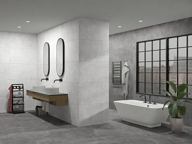 Керамогранит Global Tile GT1206023201MSR Skala Серый 60x120