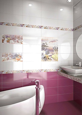 Azori Декор Variete blue marine 3 20.1x50.5