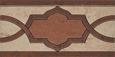 Бордюр Casalgrande Padana Marte Levigato Rosa Portogallo Fascia Rinascimento B 20x40