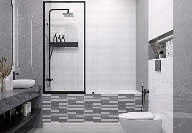 Laparet Rubio Мозаика микс серый 28,6х29,8