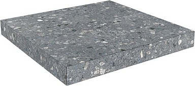 Kerama Marazzi SG632800R/GCA Ступень угловая клееная Терраццо серый темный 33x33