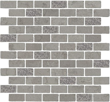 Мозаика Kerama Marazzi MBD010 Про Лаймстоун Антика 2 мозаичный серый матовый 32х30