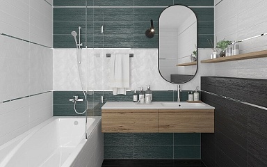 Плитка Laparet 60143 Kopengagen белый 20х60
