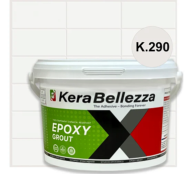 Смеси и затирки Kerabellezza Эпоксидная затирка Design К.290 2 кг