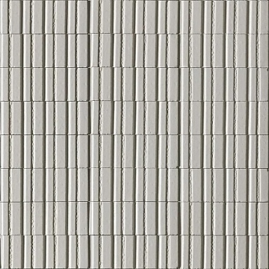 Керамогранит Ragno Marazzi RAEL Glace Struttura 3D Raye Bianco Glossy 7,5x20