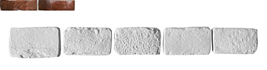 Leonardo Stone Декоративный кирпич Тычок Орлеан 408 12-14x7-8x1,7