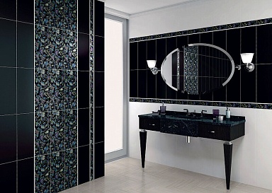 Мозаика Kerama Marazzi 20071N Темари черный матовый 29.8х29.8
