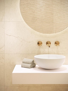 Керамогранит Porcelanosa 100381155 Marmol Crema Bone L 120x120