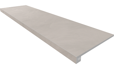 Estima Комплект GF01 Graffito Light Grey (Ступень 33x120 неполированный прямоугольный бортик без насечек + Подступенок 14,5x120)