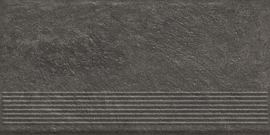 Ступень Paradyz Carrizo Basalt Stopnica Prosta Struktura Mat B1a 30x60