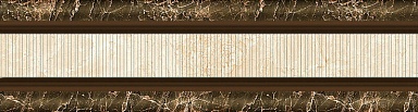 Eurotile 281 Бордюр Hermitage 8.5x30