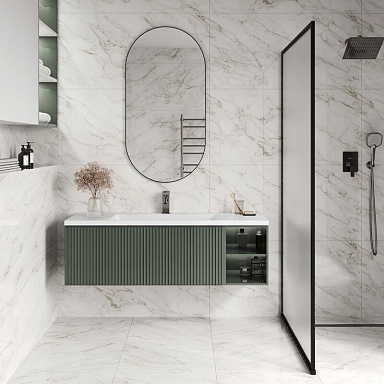 Керамогранит Ceradim Carrara Immense Белый Полированный 60х60