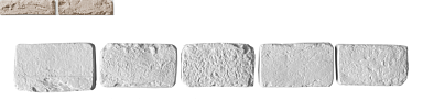 Leonardo Stone Декоративный кирпич Тычок Орлеан 404 12-14x7-8x1,7