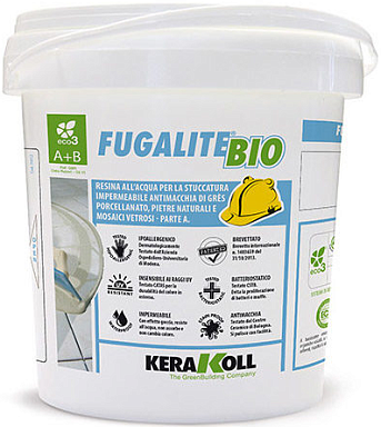 Смеси и затирки Kerakoll Fugalite Bio Эпоксидная затирка FUGALITE BIO №01 Bianco