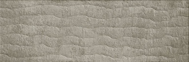 Плитка Eurotile 757 Балтимор тёмный рельеф волна 32,5x100