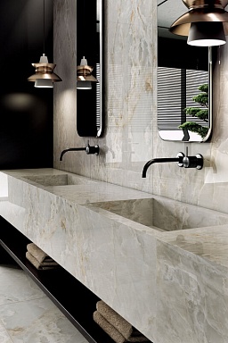 Керамогранит Kerlite Starlight Travertino Class Smooth 3.5 mm 120x278