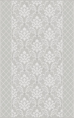 Kerama Marazzi AZ/A053/6424 Декор Мотиво серый светлый глянцевый 25x40