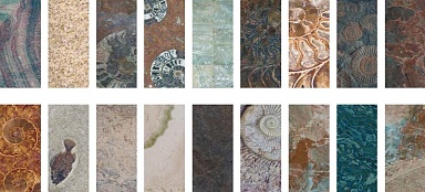 Serapool FMSCR Ступень Fossil Mix Right Antislip 33х66